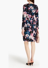 Erdem - Evita floral-print cloqué-jacquard dress - Black - UK 16