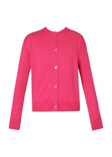 Erdem - Knit Cotton-Silk Cardigan - Pink - XS - Moda Operandi