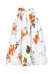 ERDEM  VOLUME MIDI SKIRT