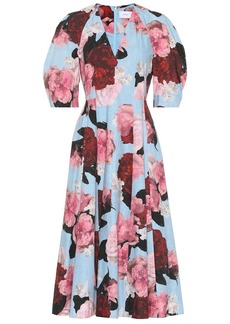 Erdem Exclusive to Mytheresa - Cressida floral cotton-poplin dress