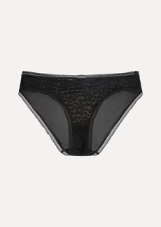 Eres Decadence Favorite Stretch-lace And Jersey Briefs