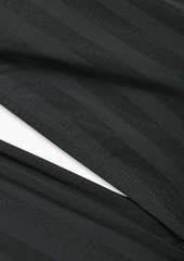 Eres - Backgammon Diamond striped bandeau bikini top - Gray - FR 38