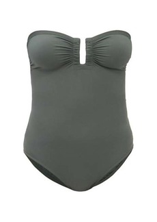 Eres - Cassiopée U-ring Strapless Swimsuit - Womens - Green
