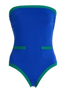 Eres - Noche One-Piece Swimsuit - Blue - FR 44 - Moda Operandi