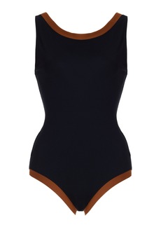 Eres - Sombrero One-Piece Swimsuit - Black - FR 44 - Moda Operandi