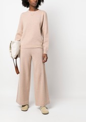 Eres Frederique wide-leg knitted trousers