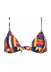 Eres Geometric Triangle Bikini Top