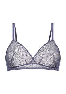 Eres Girofle Lace & Jersey Triangle Bra