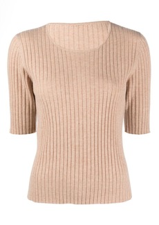 Eres Intime ribbed-knit top