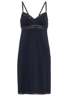 Eres Melody lace-trimmed jersey slip dress