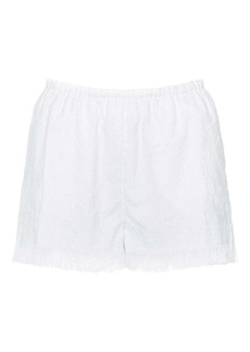 Eres Menthol terry-cloth shorts