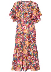 Eres Piment floral-print maxi dress