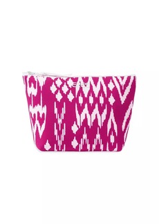 Eres Pocket Wind Ikat-Inspired Pouch
