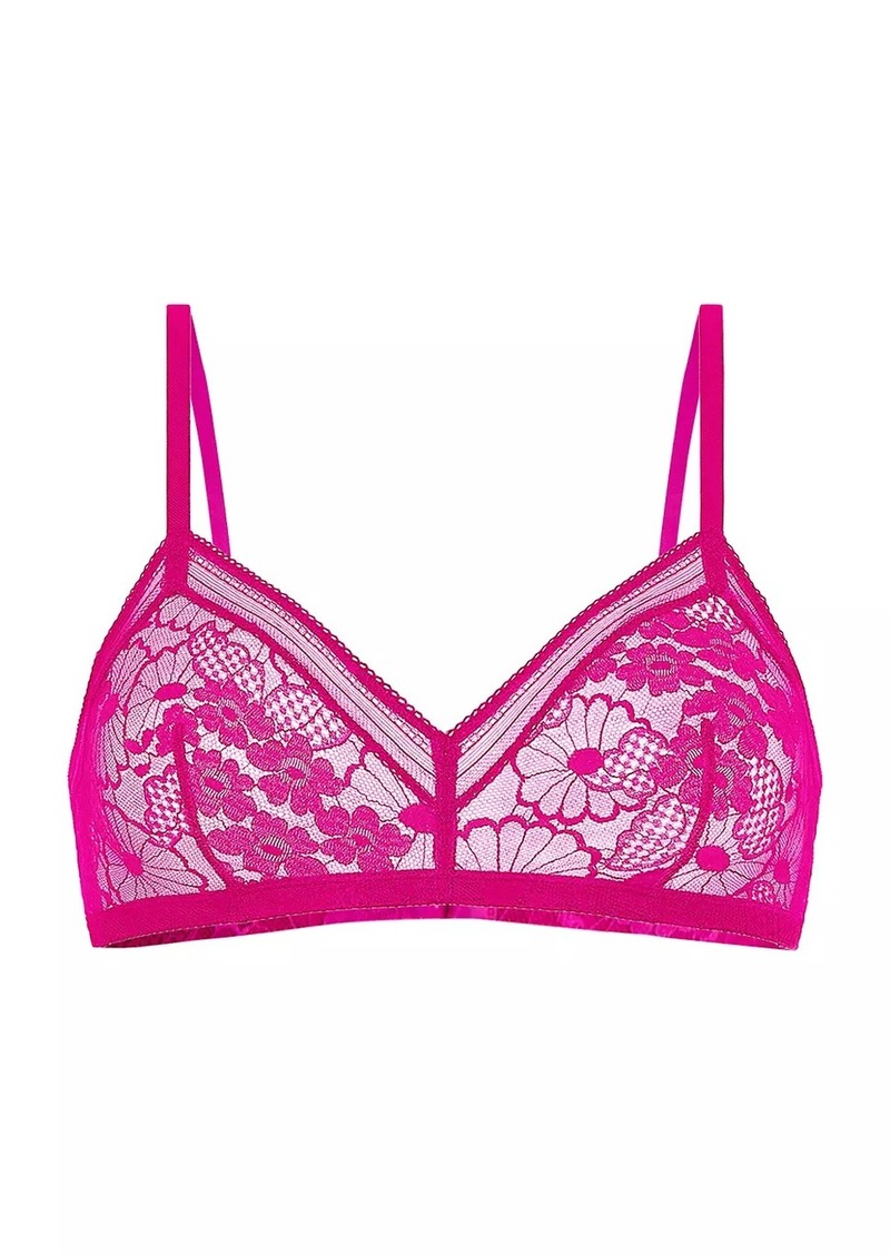 Eres Royal Lace Wireless Triangle Bralette