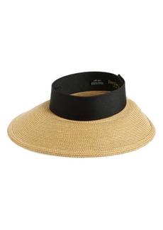 Eric Javits 'Squishee® Halo' Hat in Natural/Black at Nordstrom
