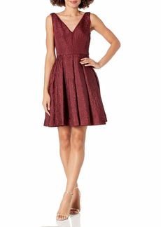 Erin erin fetherston Women's Coco Jacquard Fit-and-Flare Dress