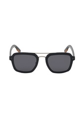 Ermenegildo Zegna 64MM Metal Pilot Sunglasses