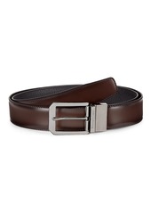 Zegna Adjustable & Reversible Cut-To-Size Leather Belt