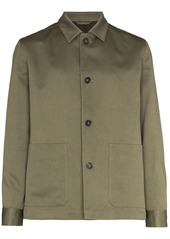 Zegna button-up shirt jacket