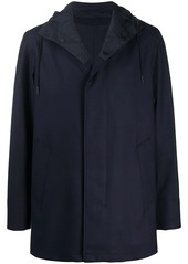 Ermenegildo Zegna hooded single-breasted jacket