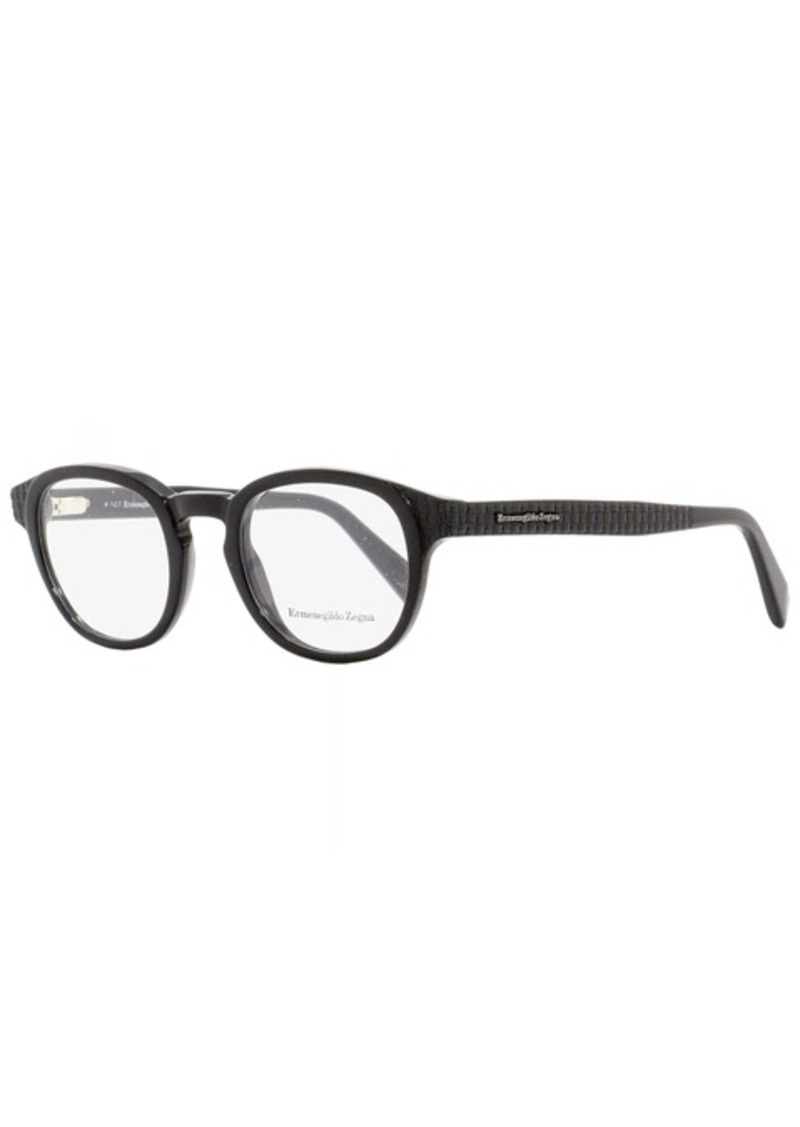 Ermenegildo Zegna Men's Eyeglasses EZ5108 001 Black 48mm