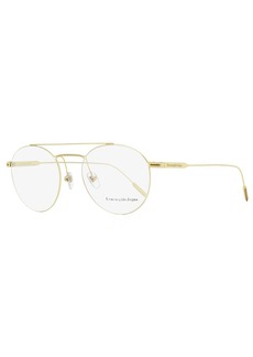 Ermenegildo Zegna Men's Leggerissimo  Eyeglasses EZ5218 030 Gold 51mm