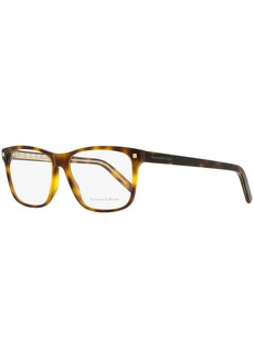 Ermenegildo Zegna Men's Rectangular Eyeglasses EZ5170 052 Havana 56mm