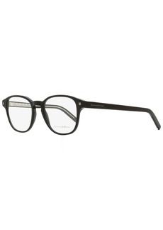 Ermenegildo Zegna Men's Square Eyeglasses EZ5169 001 Black 52mm