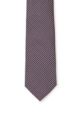 Ermenegildo Zegna Printed allover silk Men's tie