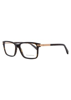 Ermenegildo Zegna Rectangular Eyeglasses EZ5009 052 Dark Havana 55mm 5009