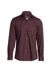 Ermenegildo Zegna Floral Cotton Button-Up Shirt
