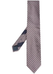 Ermenegildo Zegna geometric print necktie