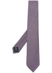 Ermenegildo Zegna geometric print silk tie