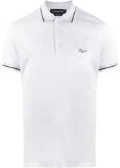 Zegna logo-embroidered polo shirt