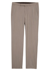 ZEGNA High Performance Wool Blend Trousers in Tan at Nordstrom