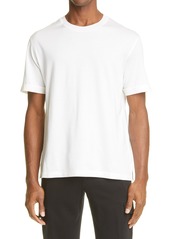 ZEGNA Leggerissimo Cotton & Silk T-Shirt in White Solid at Nordstrom