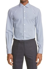 Men's Ermenegildo Zegna Traveller Regular Fit Geometric Button-Up Shirt