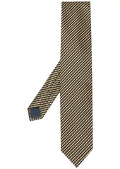 Ermenegildo Zegna patterned silk tie