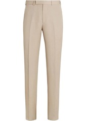 Zegna pressed-crease tailored trousers