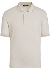 Zegna silk-cotton polo shirt