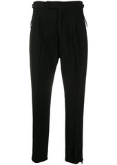 Ermenegildo Zegna tailored black wool trousers