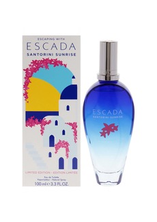 Escada Santorini Sunrise - Limited Edition by Escada for Women - 3.3 oz EDT Spray