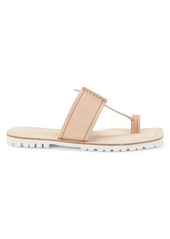 Etienne Aigner Mae Leather Toe-Ring Sandals