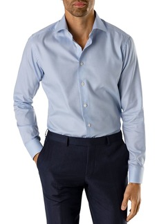 Eton of Sweden Micro Houndstooth Slim Fit Dress Shirt 