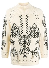 Etro abstract pattern jumper