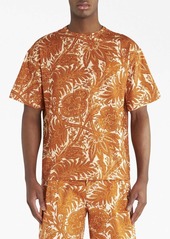 Etro all-over graphic print cotton T-shirt