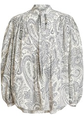 Etro all-over paisley-print blouse