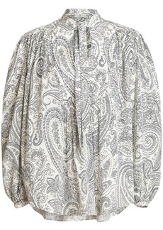Etro all-over paisley-print blouse