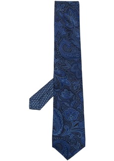 Etro all-over paisley-print tie
