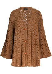 Etro button-down wool cardi-coat